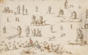 Etudes De Figures Et D'animaux Etudes De Figures Et D'animaux