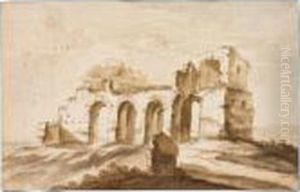 View Of The Aqua Condotto, Rome