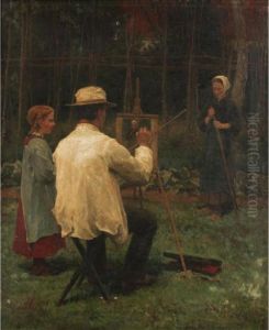 The Artist And His Model