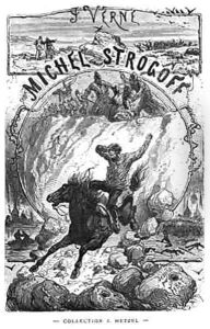 Frontispiece of Michel Strogoff by Jules Ferat