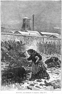 Front cover illustration of Germinal by Emile Zola 2 by Jules Ferat