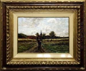 [paysage Anime] by Johan Nicolaas Van Lokhorst