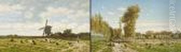 Landschappen Met Schaapherder - view 1