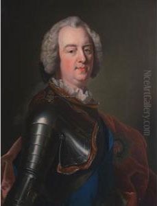 Portrait Of A Gentleman Said To Be Charles by Jean Baptiste van Loo