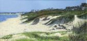 Costa De Punta Del Este by Jules Cesar Denis van Loo