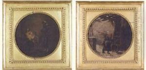 La Mere Et Ses Enfants by Jules Cesar Denis van Loo