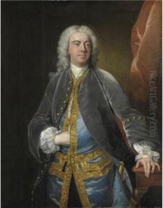 Ritratto Di Gentiluomo by Louis-Michel Van Loo