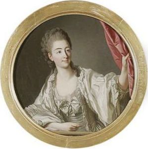 Retrato De Marie-paule-angelique D Albert, Duquesa De Chaulnes by Louis-Michel Van Loo