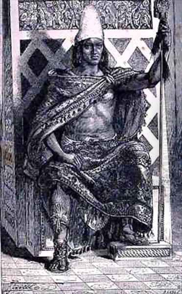 An Indian King - view 1