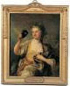Portrait De Francoise Piquefeu De Longpre, En Thalie