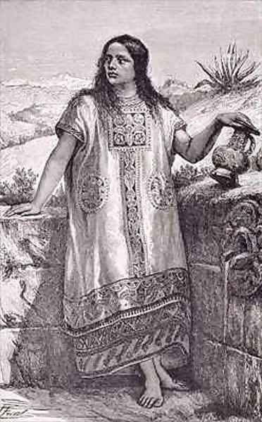 Young Toltec Girl - view 1