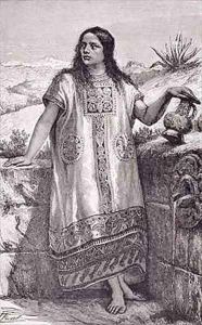 Young Toltec Girl by Pierre Fritel