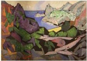 Paysage Du Midi by Raoul Van Maldere