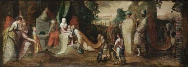 The Adoration Of The Magi by Karel Van Mander
