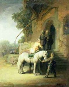 The Good Samaritan by Govaert Flinck Cleve