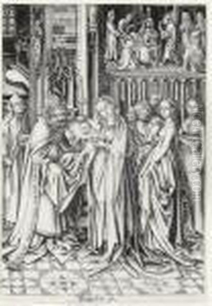 The Presentation In The Temple (lehrs Ix, 57) - view 1