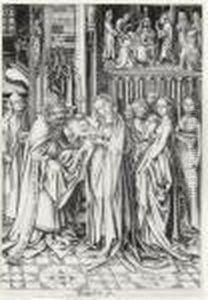 The Presentation In The Temple (lehrs Ix, 57)