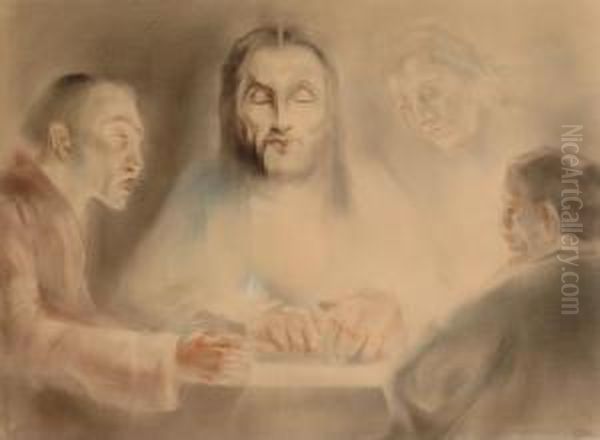 Christ At Emmaus - view 1