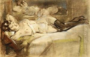 Reclining Nude by Han Van Meegeren