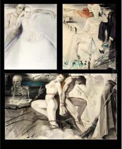 Life And Death, A Triptych by Han Van Meegeren