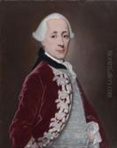 Portrait D'homme A L'habit Rouge