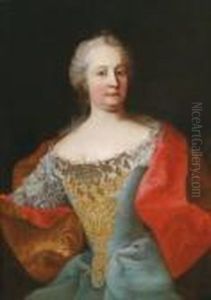 Ritratto A Mezza Figura Dell""""imperatrice Maria Teresa