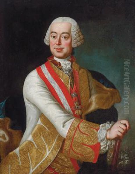 Bildnis Des Feldmarschalls
Leopold Joseph Graf Daun Mit Der Kollanedes Ordens Vom Goldenen Vlies - view 1