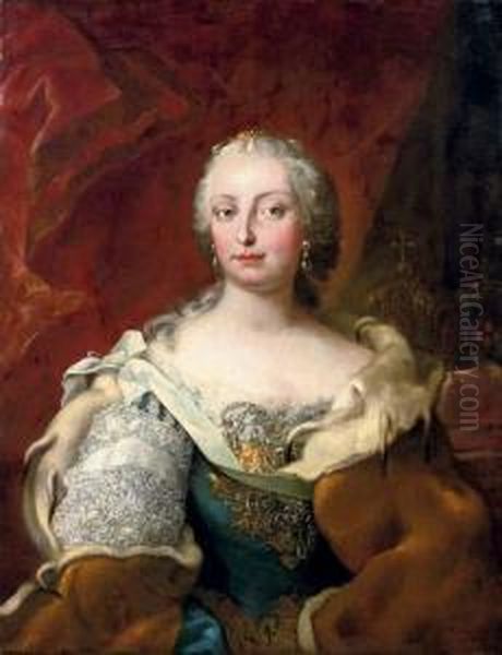Portrait Of A Royal, Said To Be Empress Maria Theresa - view 1