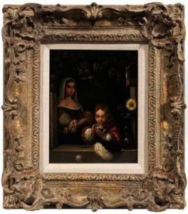 Boy Blowing Bubbles by Frans van Mieris