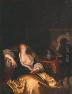 La Courtisane Endormie by Frans van Mieris