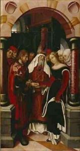 The Betrothal of Mary to Joseph by Hans Fries