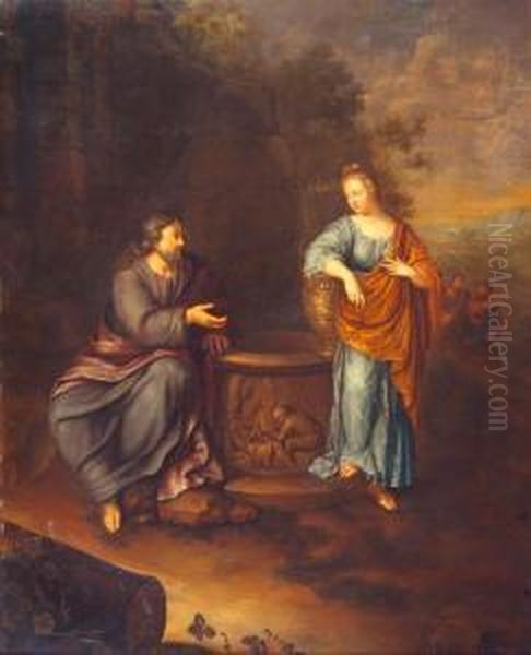 Christ With The Samaritan Woman At The Well. - view 1