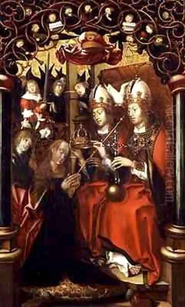The Crowning of the Virgin Mary - view 1
