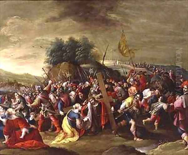 Christ on the road to Calvary - view 1