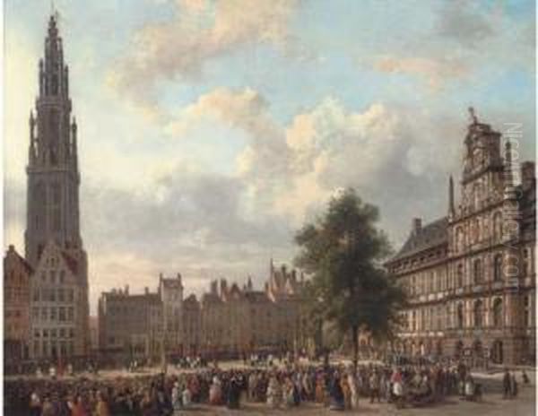 "the Meir", Antwerp - view 1