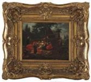 Scene Turque by Jan-Baptiste Vanmour