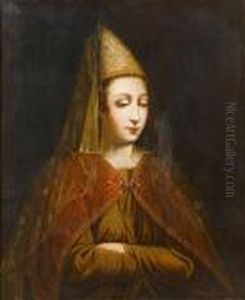 Portrait Of A Young Woman, Half-length, Inturkish Costume