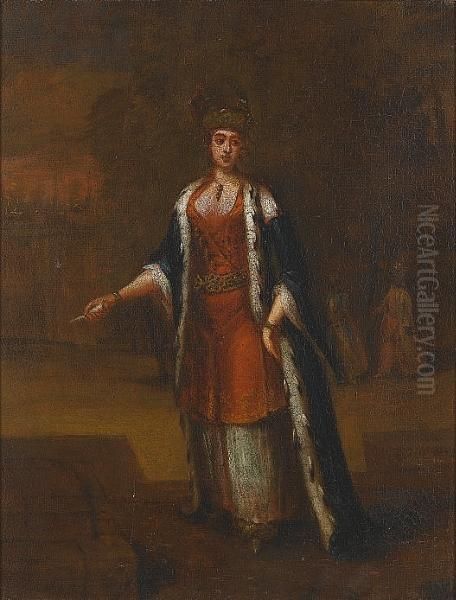 Portrait Of A Turkish Lady - view 1