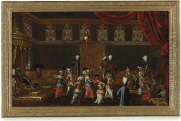 The Harem's Dance Before The Pasha - view 1