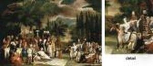 The Hunting Party Of Sultan Ahmed Iii by Jan-Baptiste Vanmour