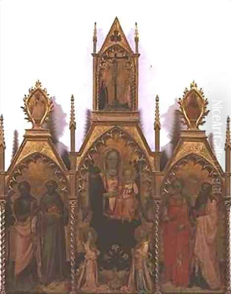 Madonna and Child enthroned with Saints - view 1