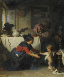 Les Premiers Pas. 1854