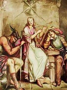 Alfred, La Joueuse De Harpe