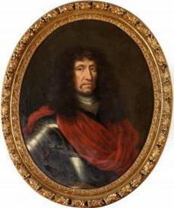 Friherre Gustaf Baner by Marten I Van Mytens