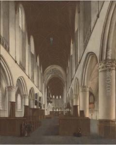 The Church Of Saint Bavo In Haarlem