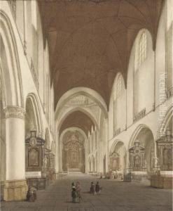The Interior Of Saint Bavo's, Haarlem