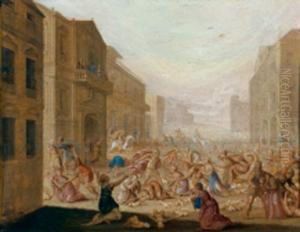 Le Massacre Des Innocents by Adriaen van Nieulandt
