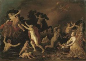 Ratto Di Proserpina by Adriaen van Nieulandt