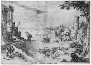 Italianisierende Landsc by Willem van, the Younger Nieulandt