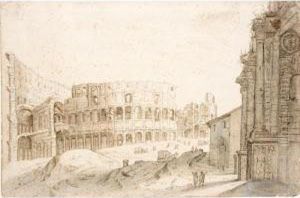 The Colosseum by Willem van, the Younger Nieulandt